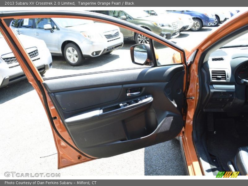 Tangerine Orange Pearl / Black 2013 Subaru XV Crosstrek 2.0 Limited