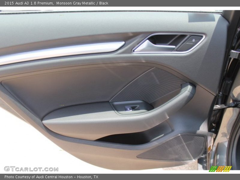 Monsoon Gray Metallic / Black 2015 Audi A3 1.8 Premium