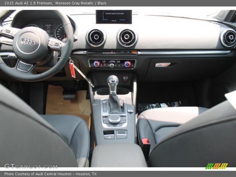 Monsoon Gray Metallic / Black 2015 Audi A3 1.8 Premium