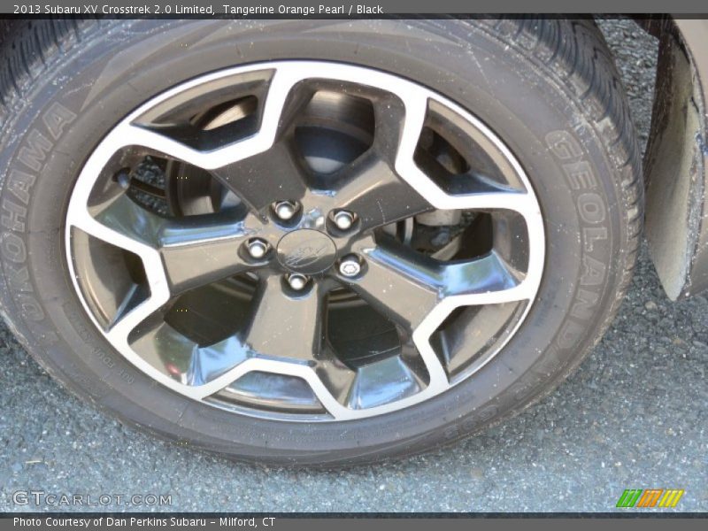 Tangerine Orange Pearl / Black 2013 Subaru XV Crosstrek 2.0 Limited