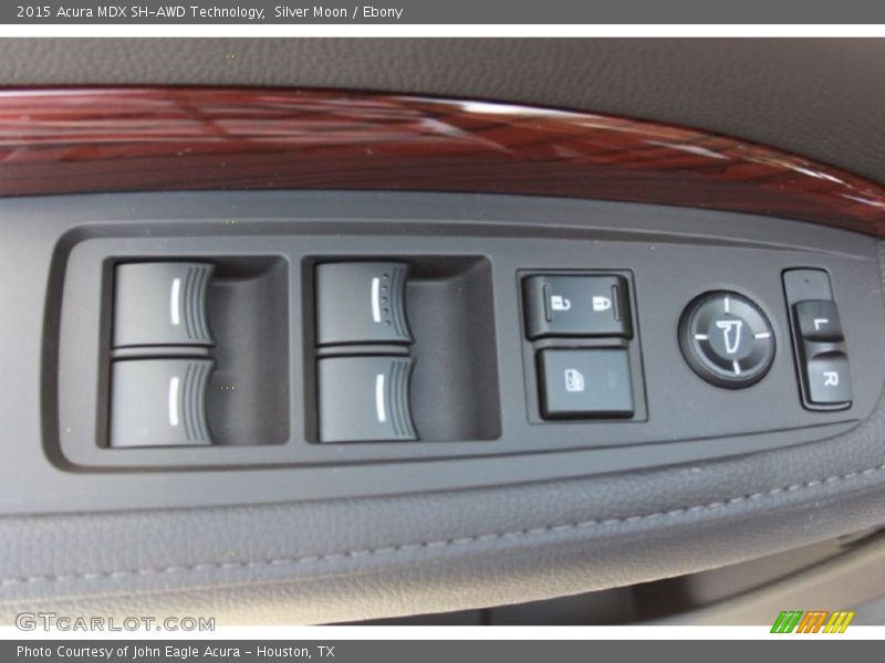 Silver Moon / Ebony 2015 Acura MDX SH-AWD Technology