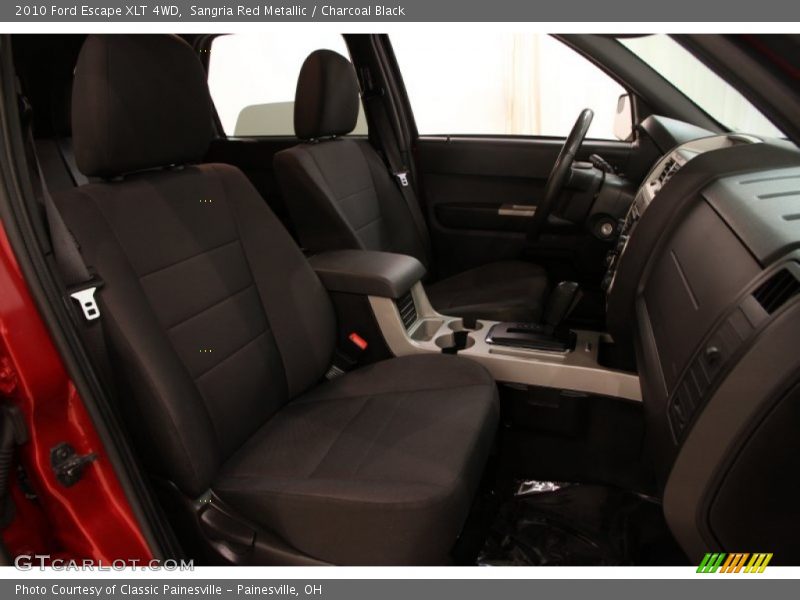 Sangria Red Metallic / Charcoal Black 2010 Ford Escape XLT 4WD