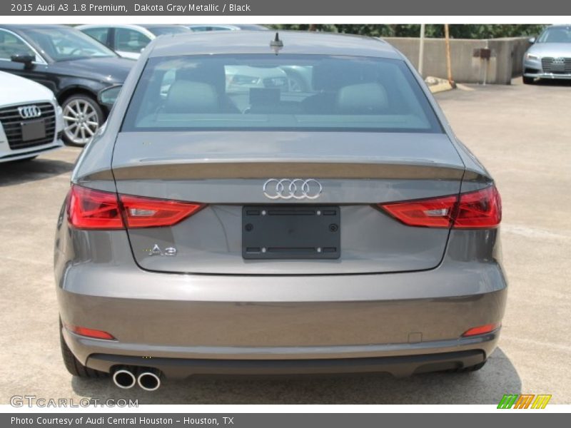 Dakota Gray Metallic / Black 2015 Audi A3 1.8 Premium