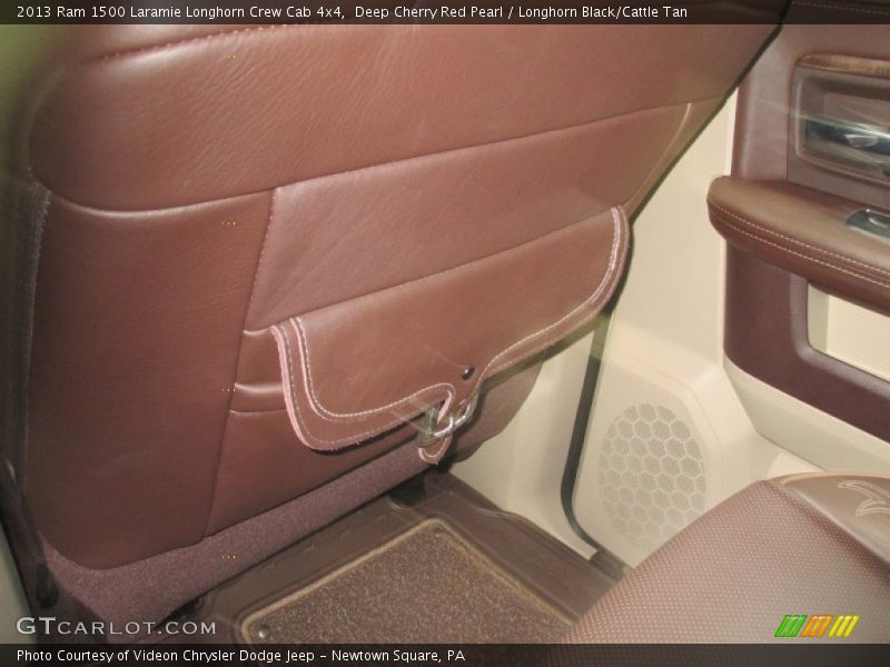 Deep Cherry Red Pearl / Longhorn Black/Cattle Tan 2013 Ram 1500 Laramie Longhorn Crew Cab 4x4