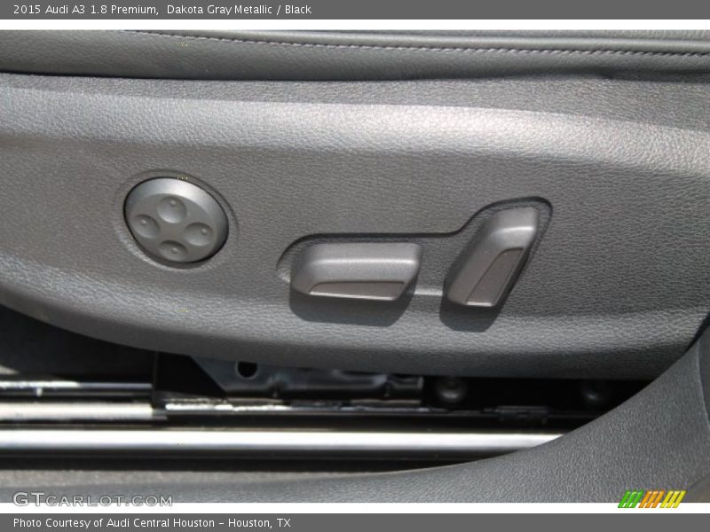 Dakota Gray Metallic / Black 2015 Audi A3 1.8 Premium