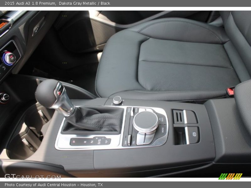 Dakota Gray Metallic / Black 2015 Audi A3 1.8 Premium