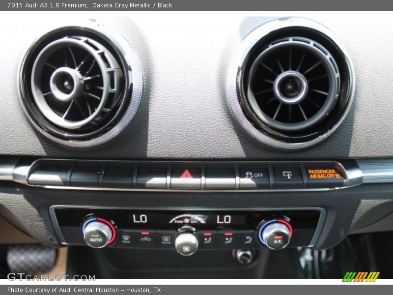 Dakota Gray Metallic / Black 2015 Audi A3 1.8 Premium