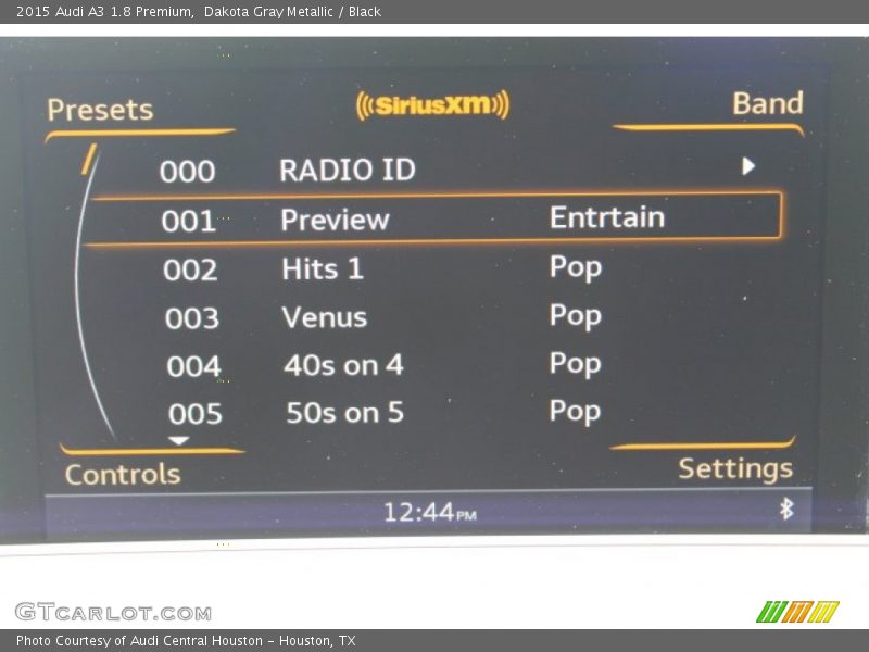 Dakota Gray Metallic / Black 2015 Audi A3 1.8 Premium