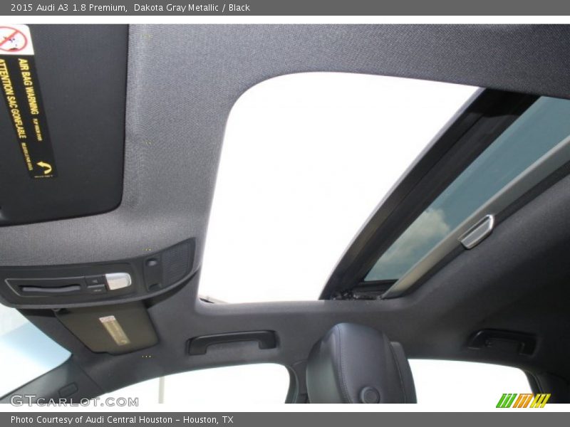 Dakota Gray Metallic / Black 2015 Audi A3 1.8 Premium