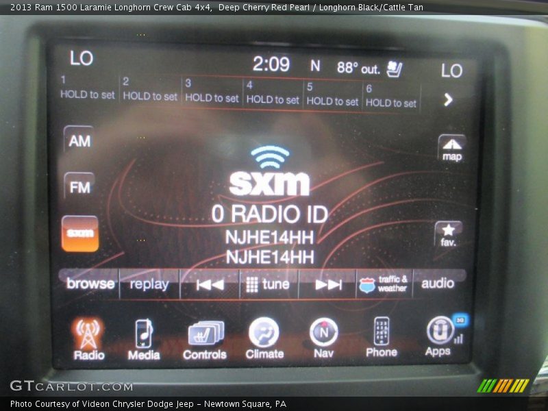 Deep Cherry Red Pearl / Longhorn Black/Cattle Tan 2013 Ram 1500 Laramie Longhorn Crew Cab 4x4