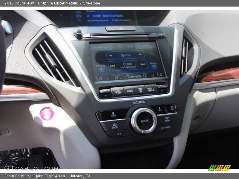 Graphite Luster Metallic / Graystone 2015 Acura MDX