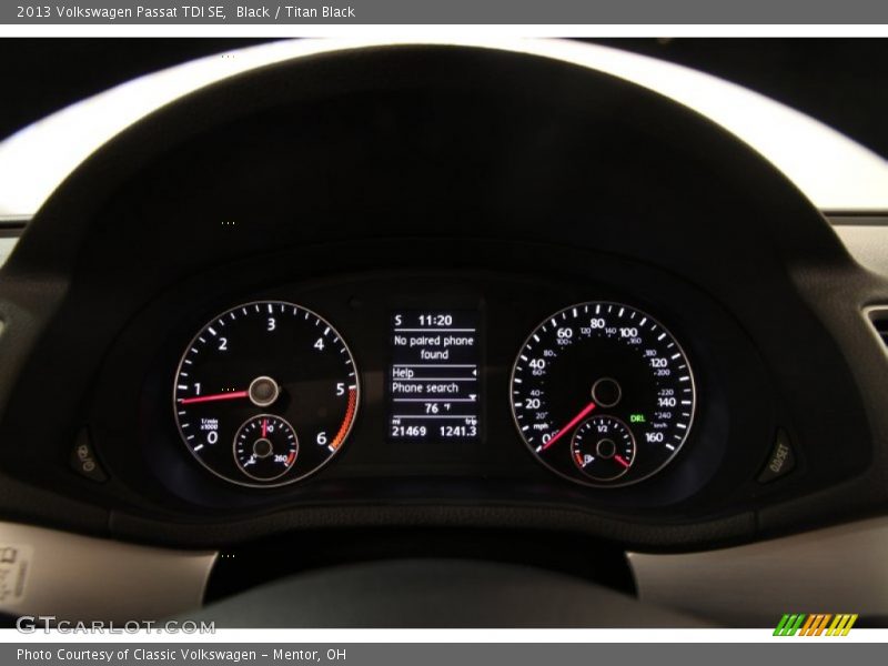 Black / Titan Black 2013 Volkswagen Passat TDI SE