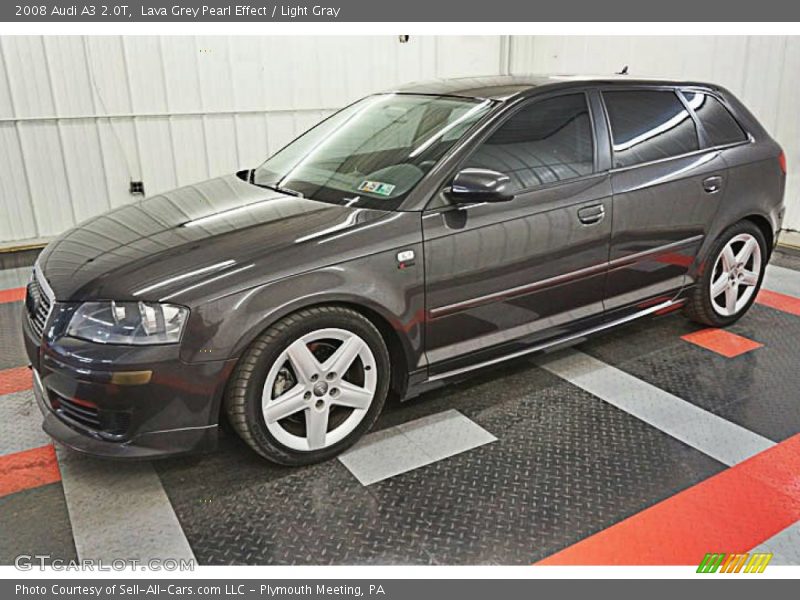 Lava Grey Pearl Effect / Light Gray 2008 Audi A3 2.0T