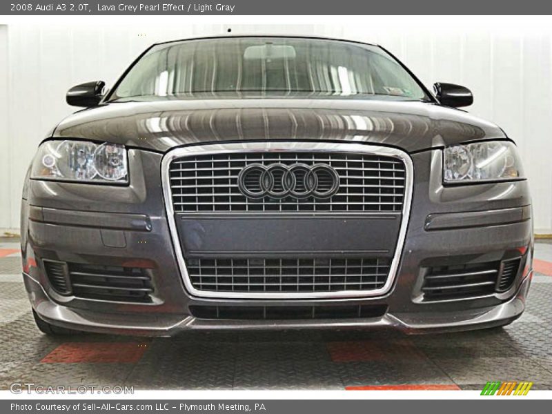 Lava Grey Pearl Effect / Light Gray 2008 Audi A3 2.0T