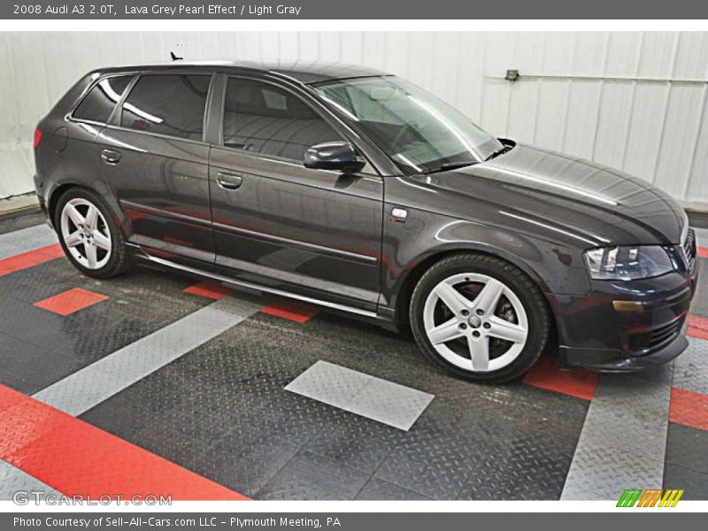 Lava Grey Pearl Effect / Light Gray 2008 Audi A3 2.0T