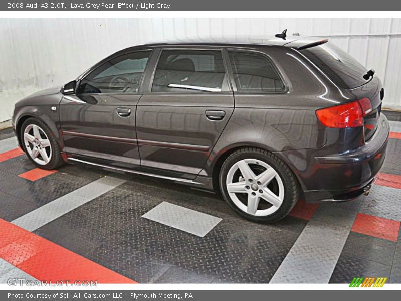 Lava Grey Pearl Effect / Light Gray 2008 Audi A3 2.0T