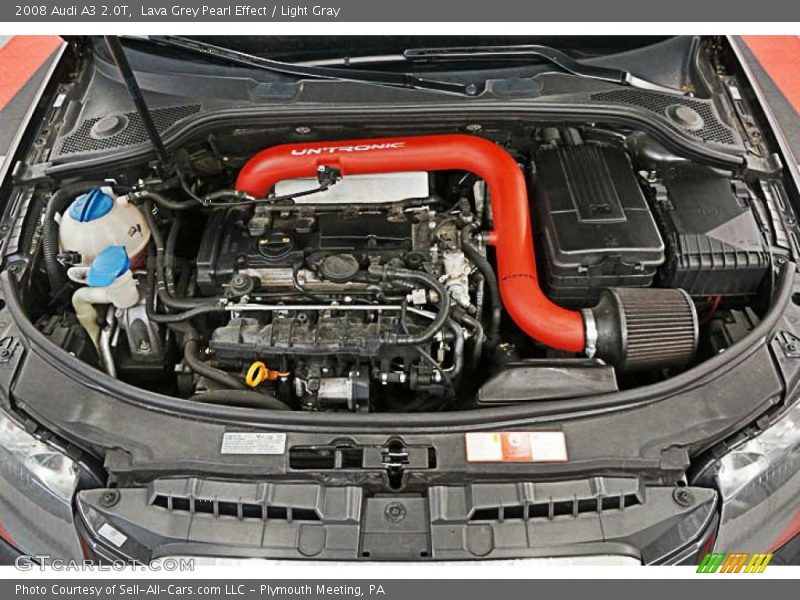 Lava Grey Pearl Effect / Light Gray 2008 Audi A3 2.0T