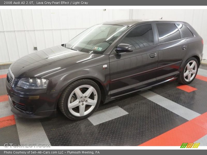 Lava Grey Pearl Effect / Light Gray 2008 Audi A3 2.0T