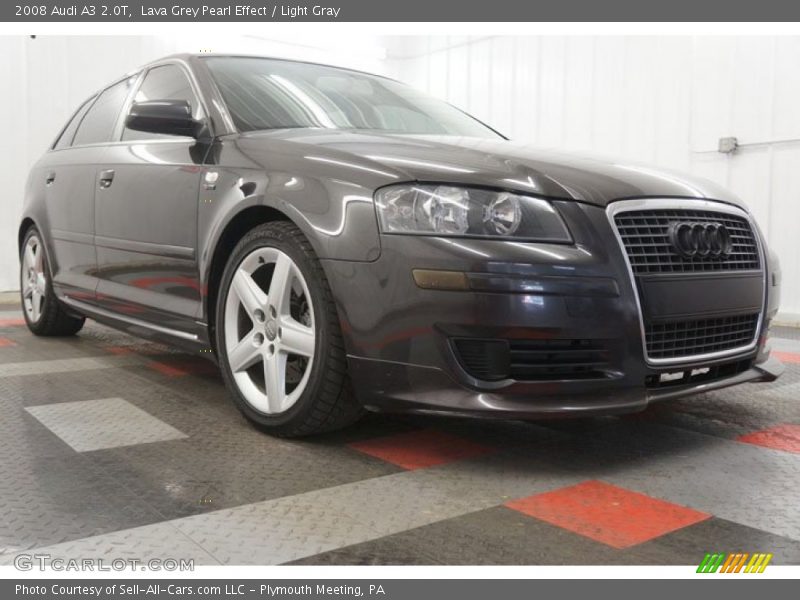 Lava Grey Pearl Effect / Light Gray 2008 Audi A3 2.0T