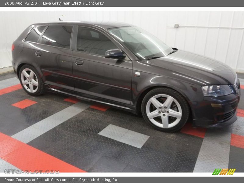 Lava Grey Pearl Effect / Light Gray 2008 Audi A3 2.0T
