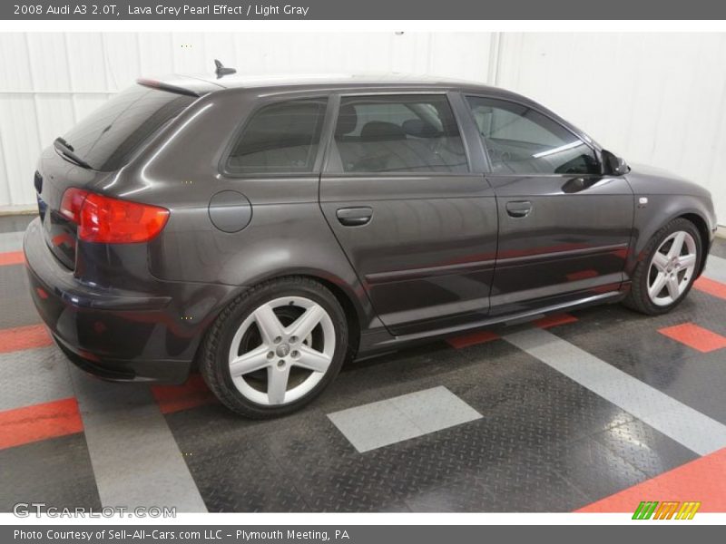 Lava Grey Pearl Effect / Light Gray 2008 Audi A3 2.0T