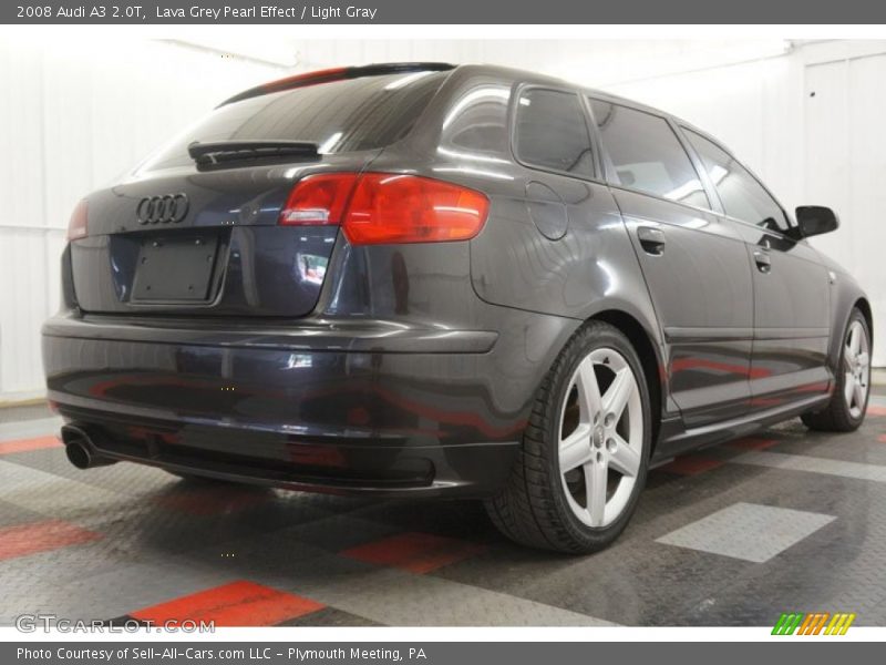 Lava Grey Pearl Effect / Light Gray 2008 Audi A3 2.0T