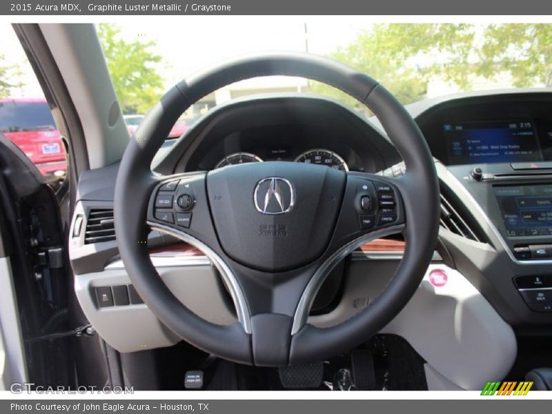 Graphite Luster Metallic / Graystone 2015 Acura MDX