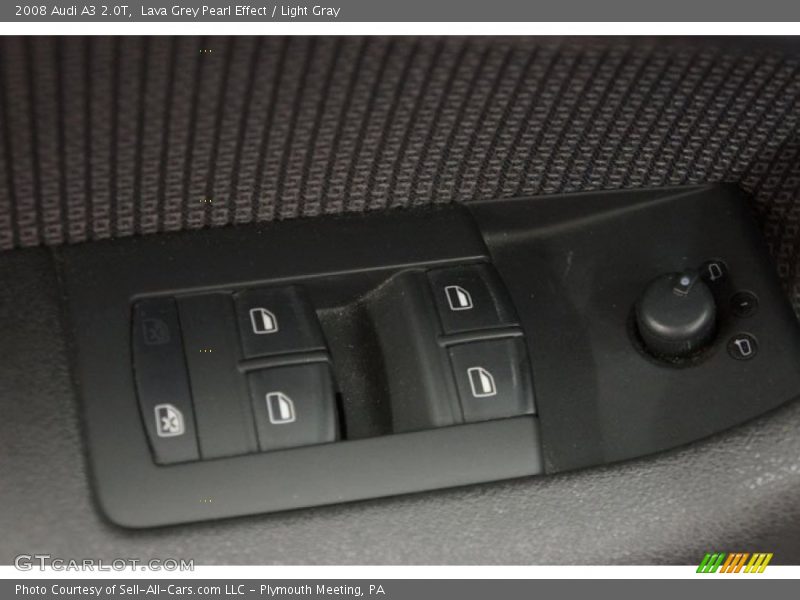 Lava Grey Pearl Effect / Light Gray 2008 Audi A3 2.0T