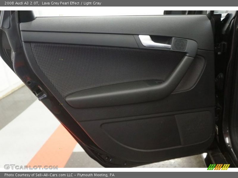 Lava Grey Pearl Effect / Light Gray 2008 Audi A3 2.0T