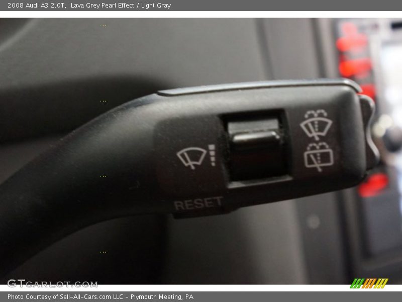 Lava Grey Pearl Effect / Light Gray 2008 Audi A3 2.0T