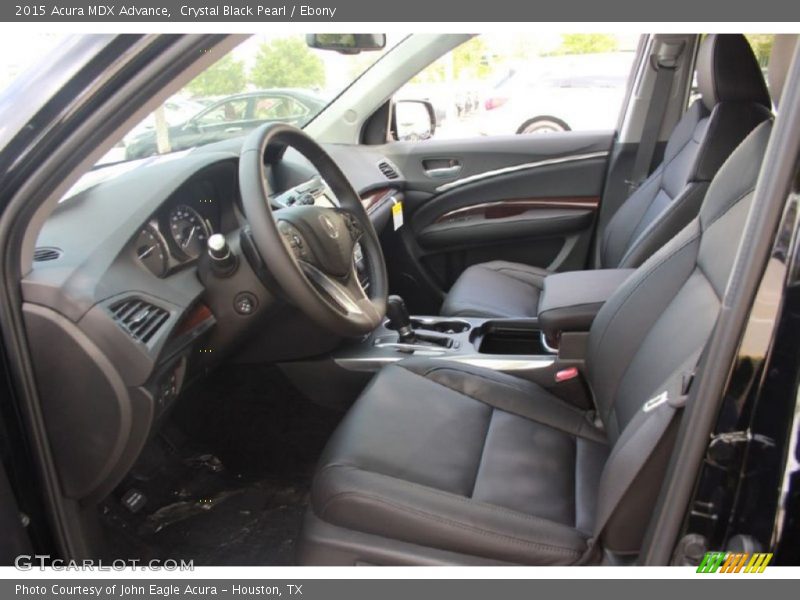 Crystal Black Pearl / Ebony 2015 Acura MDX Advance