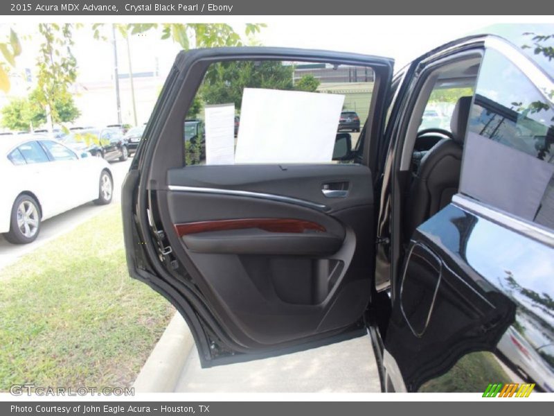 Crystal Black Pearl / Ebony 2015 Acura MDX Advance