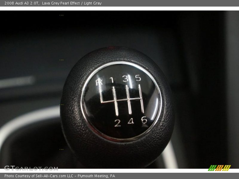 Lava Grey Pearl Effect / Light Gray 2008 Audi A3 2.0T