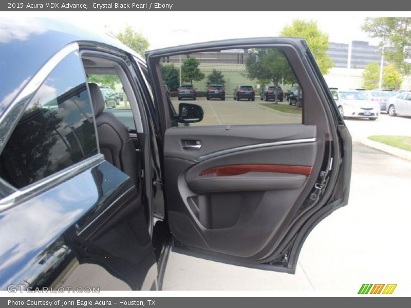 Crystal Black Pearl / Ebony 2015 Acura MDX Advance