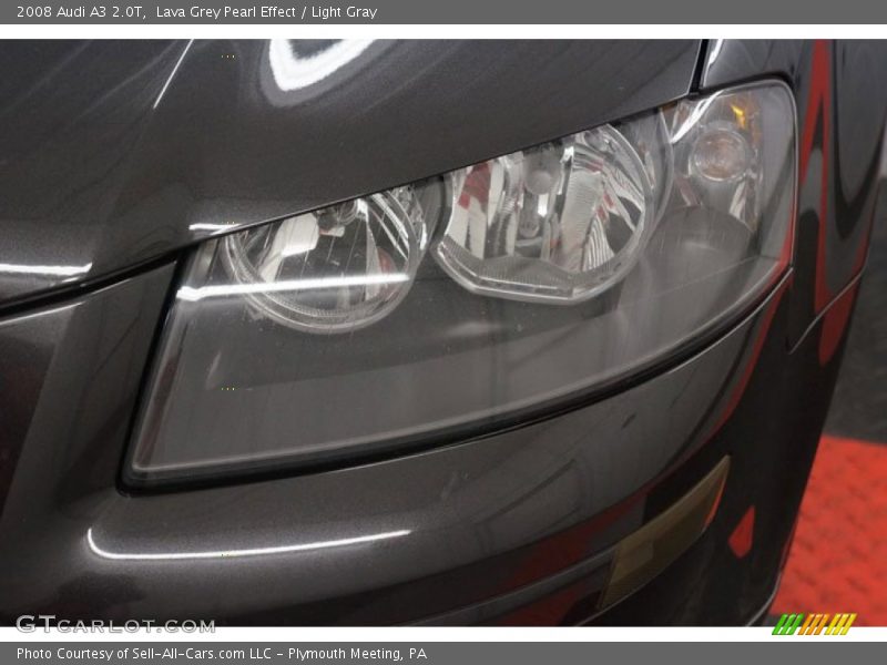 Lava Grey Pearl Effect / Light Gray 2008 Audi A3 2.0T