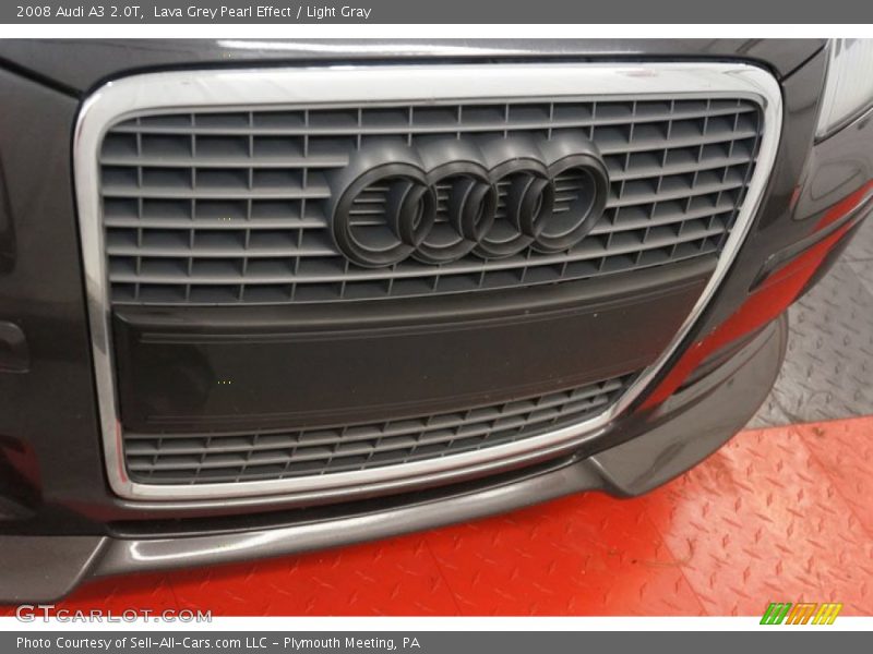 Lava Grey Pearl Effect / Light Gray 2008 Audi A3 2.0T