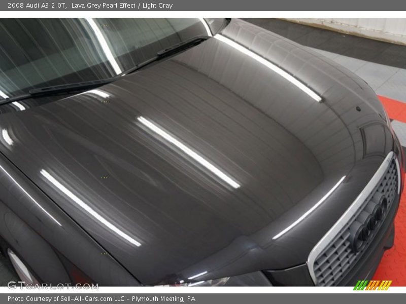 Lava Grey Pearl Effect / Light Gray 2008 Audi A3 2.0T