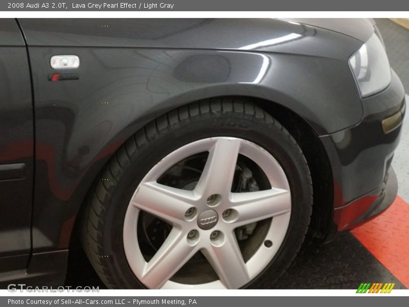 Lava Grey Pearl Effect / Light Gray 2008 Audi A3 2.0T