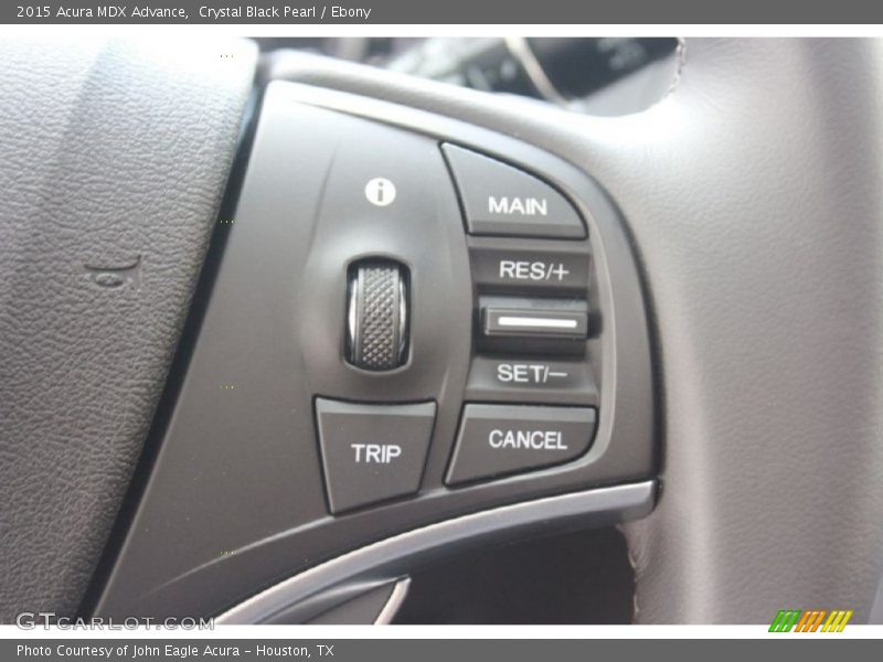 Crystal Black Pearl / Ebony 2015 Acura MDX Advance