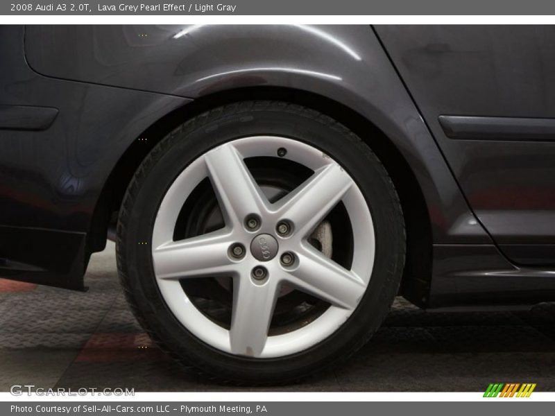 Lava Grey Pearl Effect / Light Gray 2008 Audi A3 2.0T