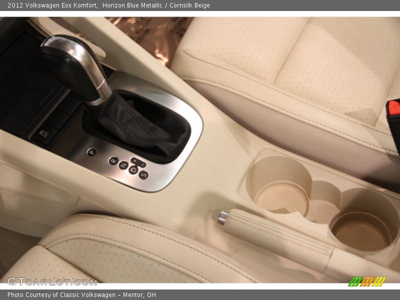 Horizon Blue Metallic / Cornsilk Beige 2012 Volkswagen Eos Komfort