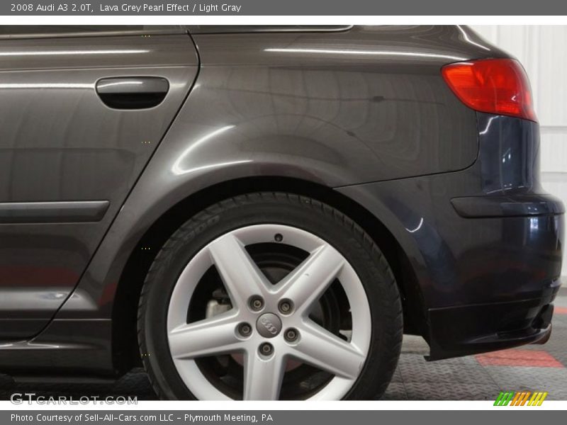 Lava Grey Pearl Effect / Light Gray 2008 Audi A3 2.0T