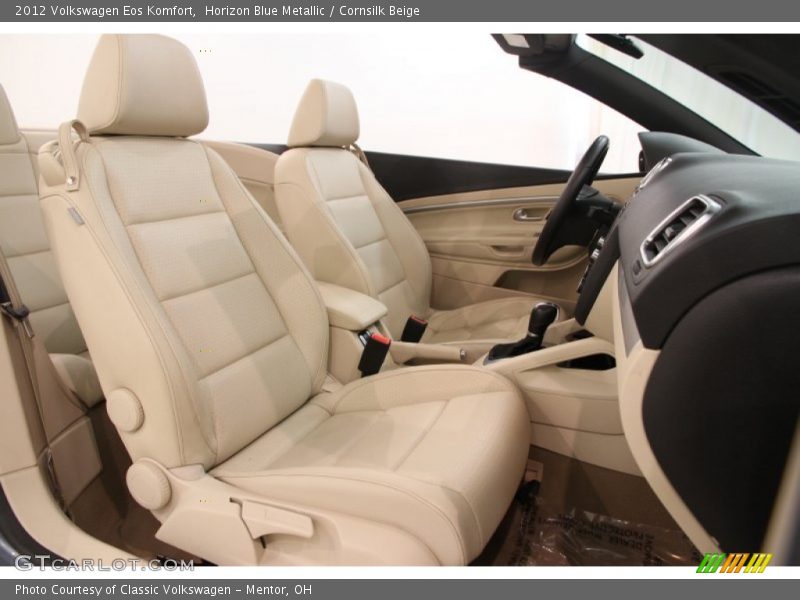 Front Seat of 2012 Eos Komfort