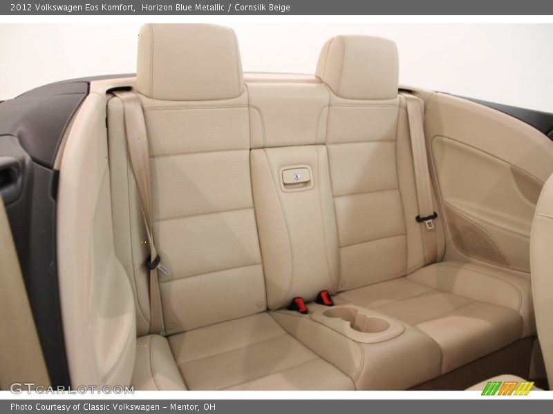 Rear Seat of 2012 Eos Komfort