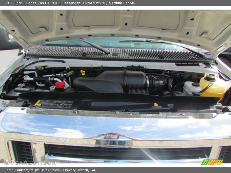 Oxford White / Medium Pebble 2012 Ford E Series Van E350 XLT Passenger