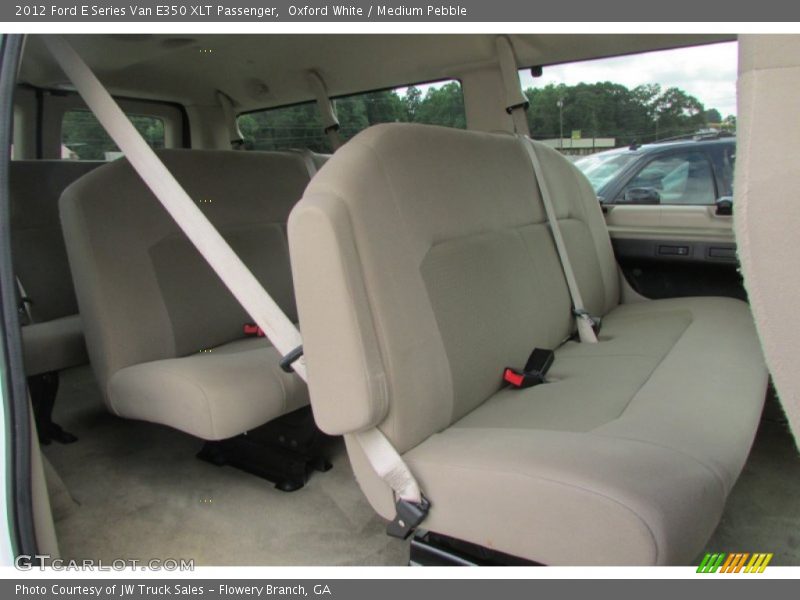 Oxford White / Medium Pebble 2012 Ford E Series Van E350 XLT Passenger
