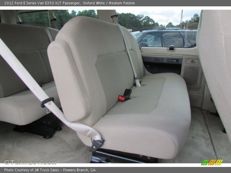 Oxford White / Medium Pebble 2012 Ford E Series Van E350 XLT Passenger