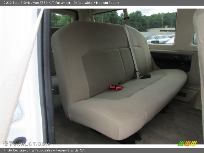 Oxford White / Medium Pebble 2012 Ford E Series Van E350 XLT Passenger