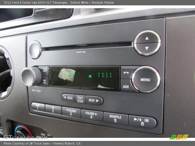 Oxford White / Medium Pebble 2012 Ford E Series Van E350 XLT Passenger