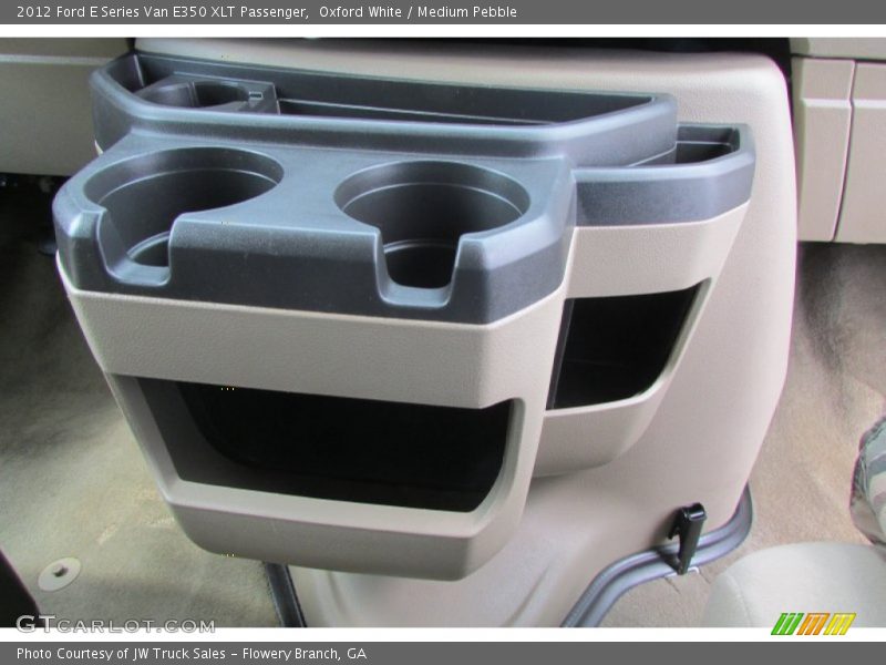 Oxford White / Medium Pebble 2012 Ford E Series Van E350 XLT Passenger